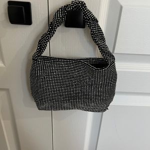 Rhinestone small handbag